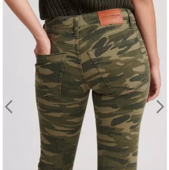 Lucky Brand Camo Ava Jeans Sz 28 - Picture 3 of 8